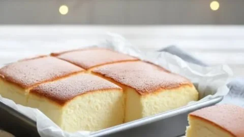 Gâteau Nuage Japonais, un dessert léger et moelleux