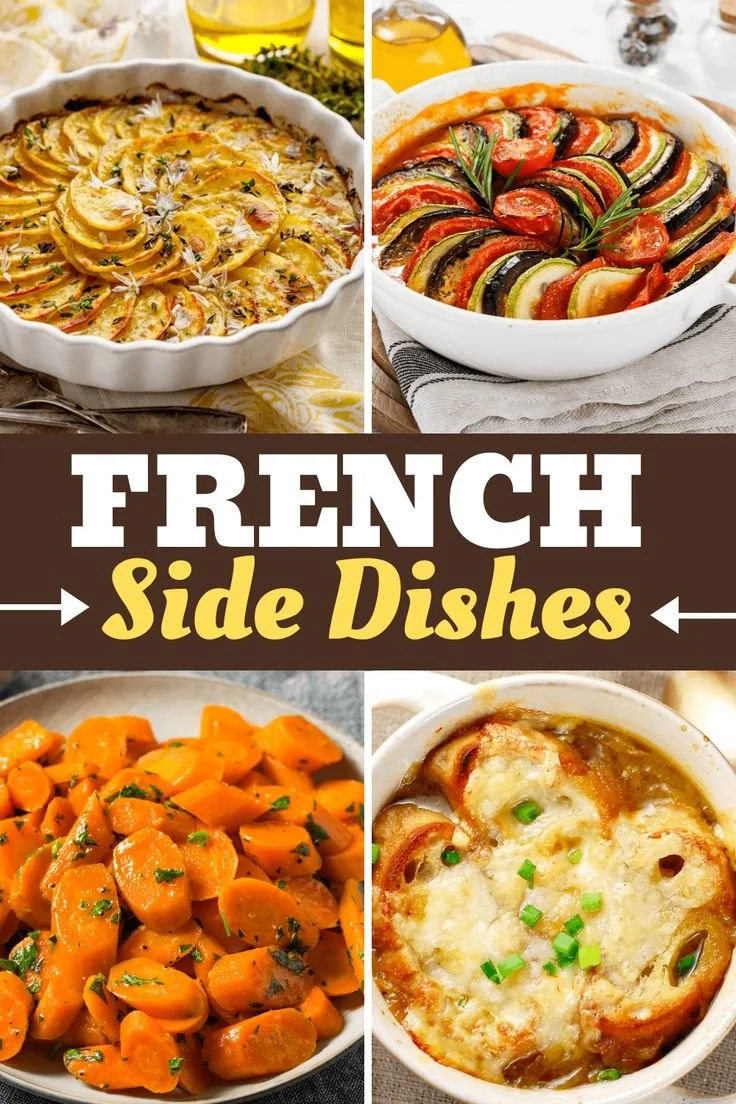 15 accompagnements français classiques à savourer avec vos plats préférés.