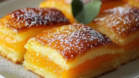 Financiers à l'orange, gâteaux indulgents à la française sur une table
